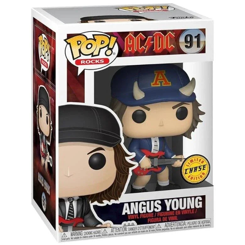 POP figure AC/DC Angus Young 5 + 1 Chase Nerdscape