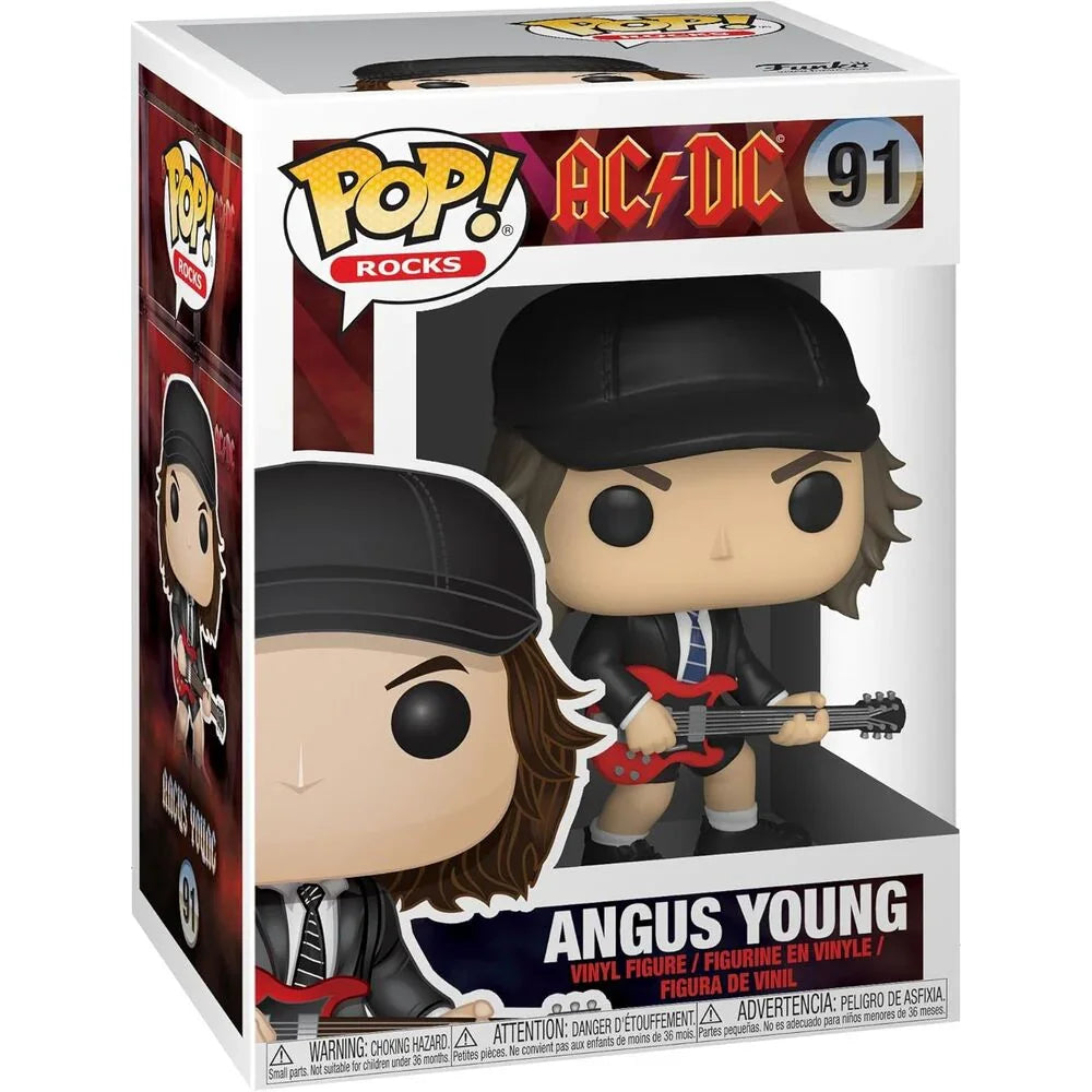 POP figure AC/DC Angus Young 5 + 1 Chase Nerdscape
