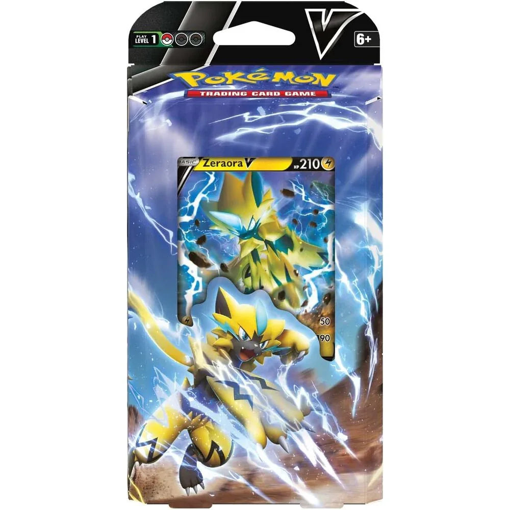 English Pokemon Deoxys vs Zeraora V Battle Deck collectible playing cards Nerdscape
