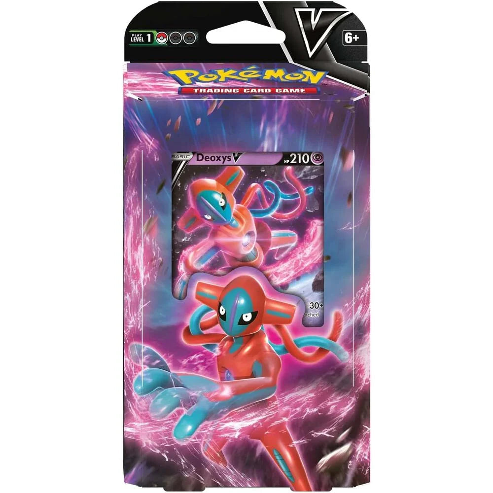 English Pokemon Deoxys vs Zeraora V Battle Deck collectible playing cards Nerdscape