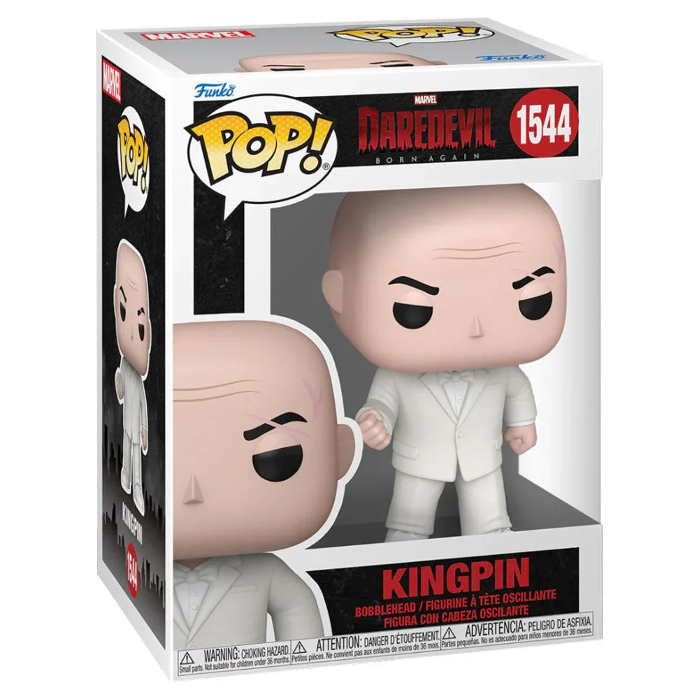 Funko Pop! Marvel Daredevil Born Again Kingpin - Figura da Collezione Vinyl Nerdscape