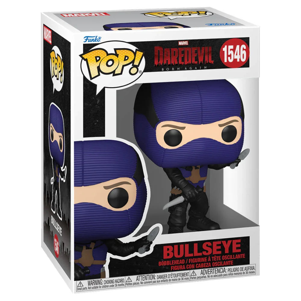 Funko Pop! Marvel Daredevil Born Again Bullseye - Figura da Collezione Vinyl Nerdscape