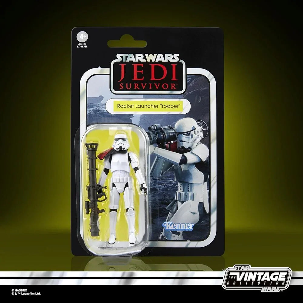Star Wars Jedi Survivor Rocket Launcher Trooper Figura da Collezione 9,5cm - Nerdscape Nerdscape