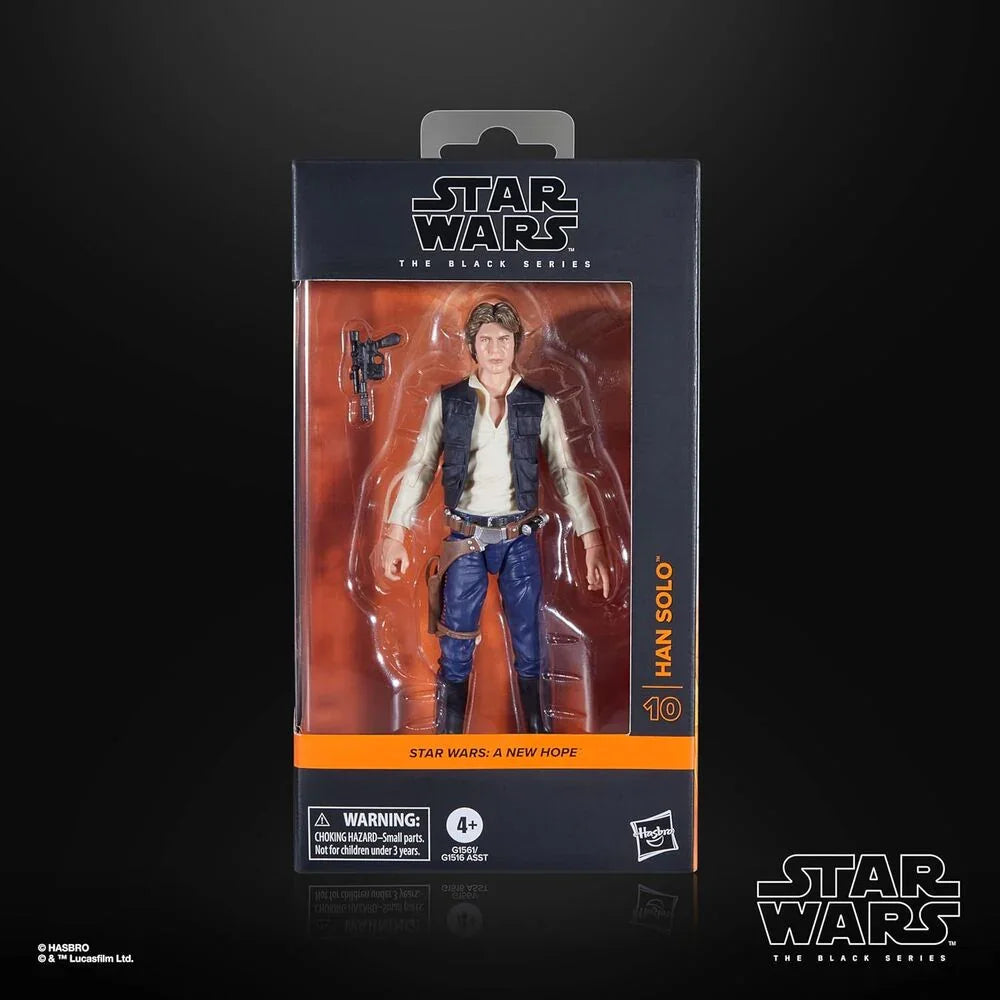 The Black Series Han Solo A New Hope Figura da Collezione 15cm - Nerdscape Nerdscape
