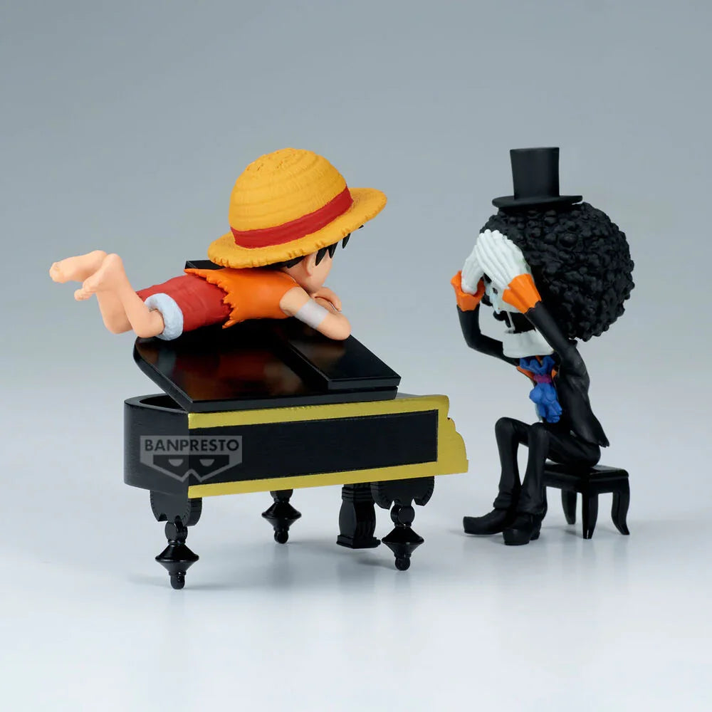 Funko Pop! Luffy & Brook One Piece Figura da Collezione 8cm - Nerdscape Nerdscape