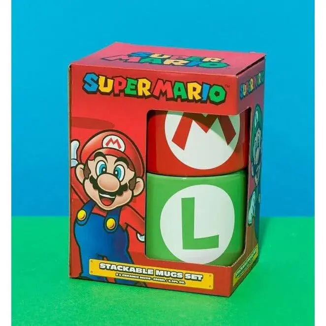 Super Mario Bros Set of 2 mugs Nerdscape