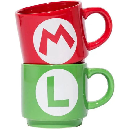 Super Mario Bros Set of 2 mugs Nerdscape