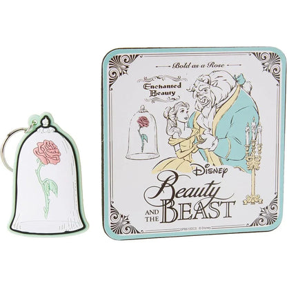 Disney Beauty and the Beast Set Mug + keyring + coaster Nerdscape