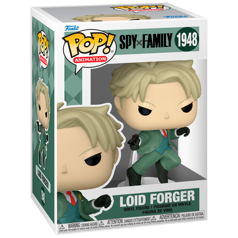 Funko Pop! Spy x Family Loid Forger - Figura da Collezione Vinyl Nerdscape