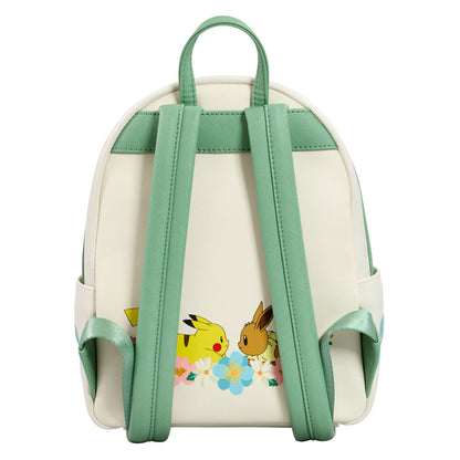 Loungefly Pokemon Pikachu & Eevee Floral backpack Nerdscape