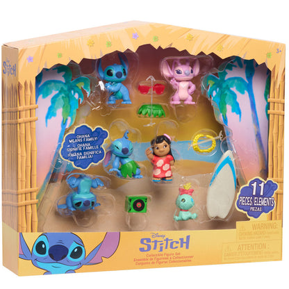 Disney Stitch pack 6 figures 5cm Nerdscape