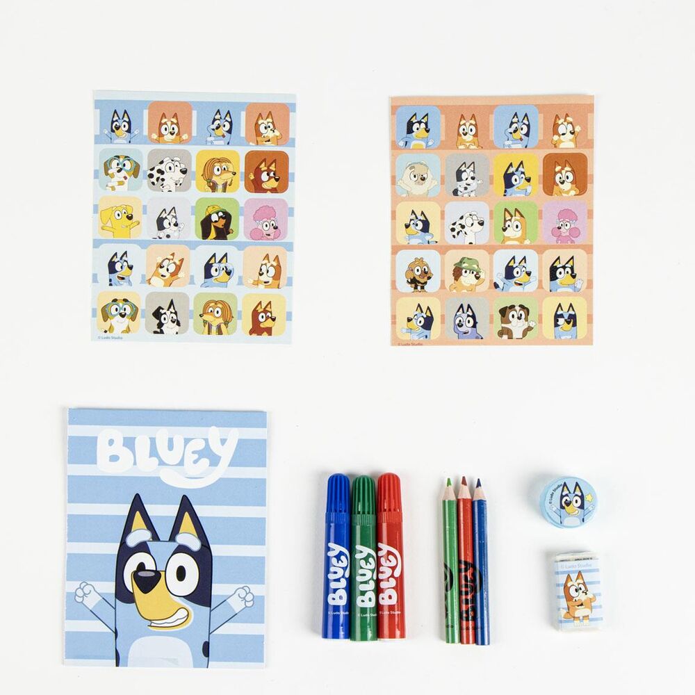 Bluey stationery trolley Nerdscape