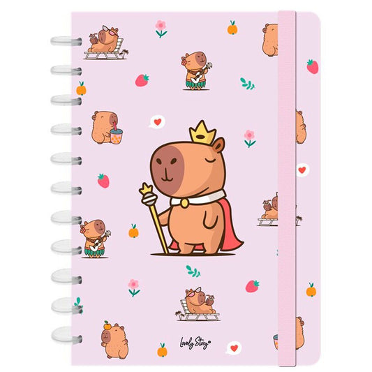 Capibara Majesty A4 notebook - Nerdscape