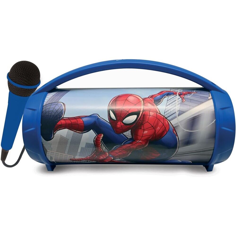 Marvel Spiderman Speaker with bluetooth microphone Nerdscape