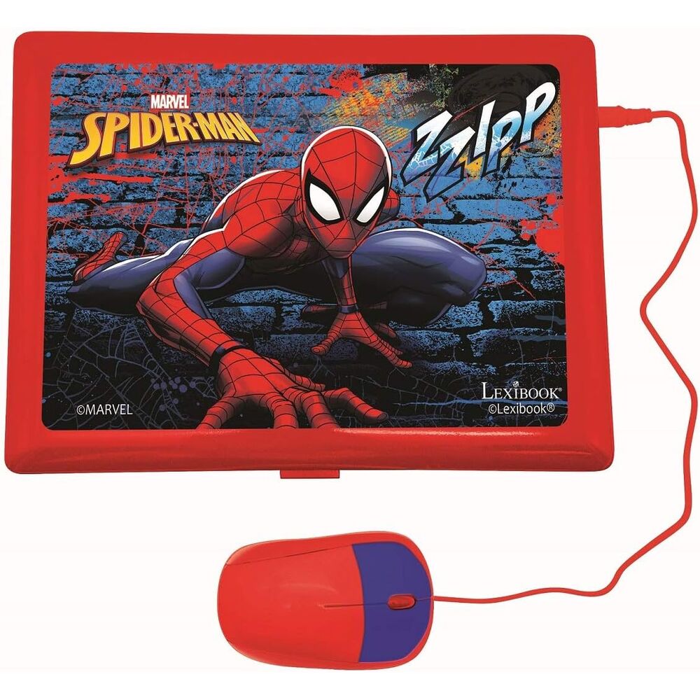 English - Portuguese Marvel Spiderman educational laptop Nerdscape