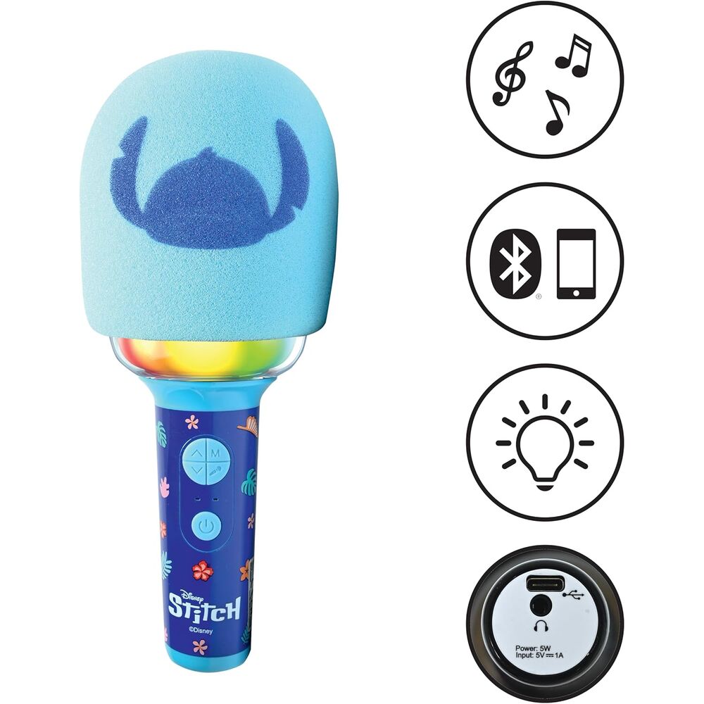 Disney Stitch Karaoke microphone Nerdscape