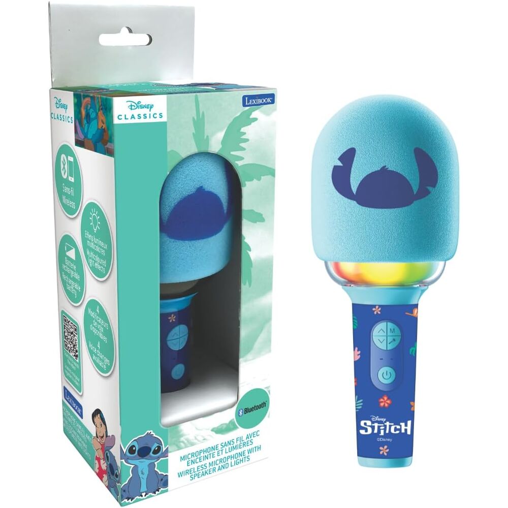 Disney Stitch Karaoke microphone Nerdscape