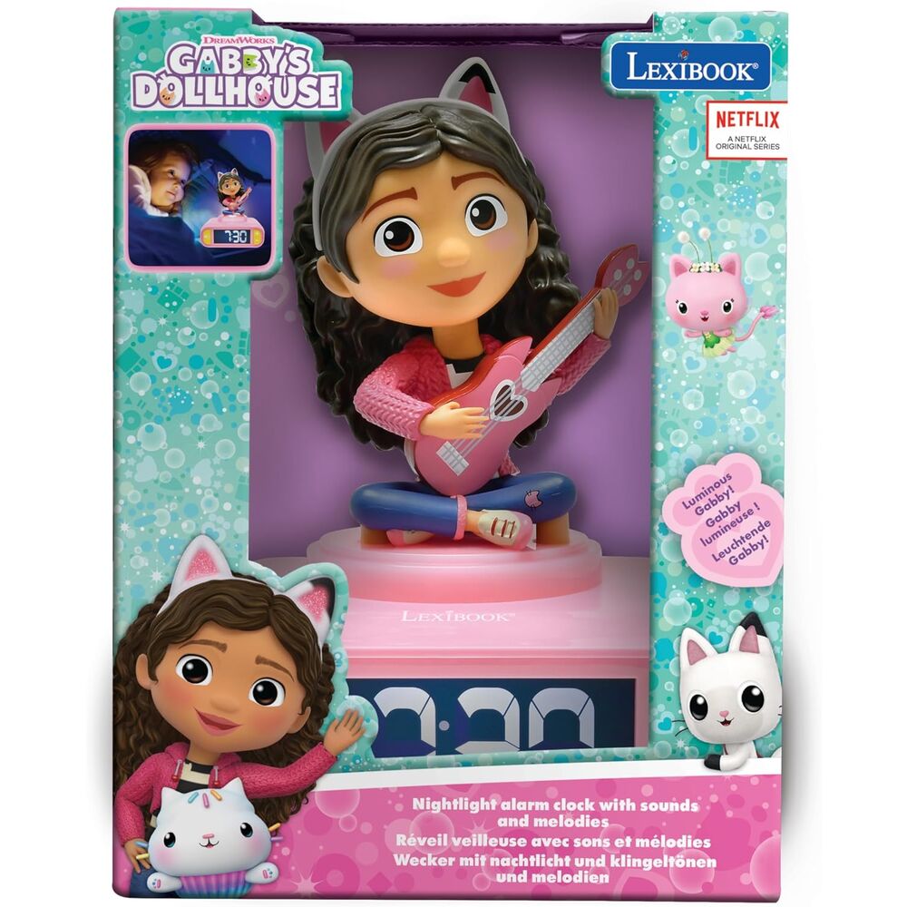 Gabbys Dolls House Digital alarm clock night light Nerdscape