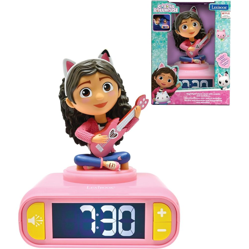 Gabbys Dolls House Digital alarm clock night light Nerdscape