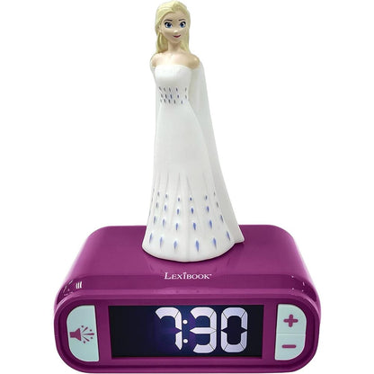 Disney Frozen Elsa Digital alarm clock night light Nerdscape