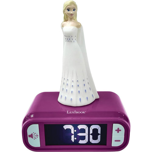 Disney Frozen Elsa Digital alarm clock night light Nerdscape