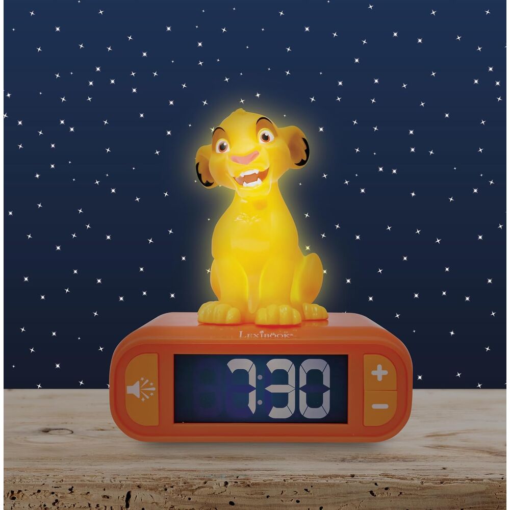 Disney The Lion King Digital alarm clock night light Nerdscape