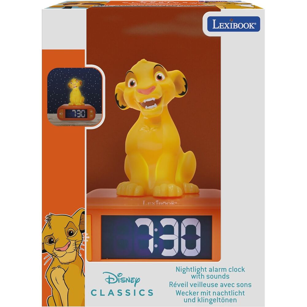 Disney The Lion King Digital alarm clock night light Nerdscape