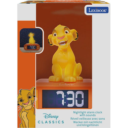 Disney The Lion King Digital alarm clock night light Nerdscape