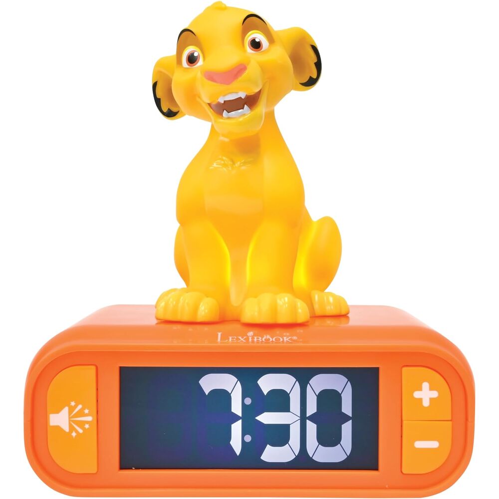 Disney The Lion King Digital alarm clock night light Nerdscape