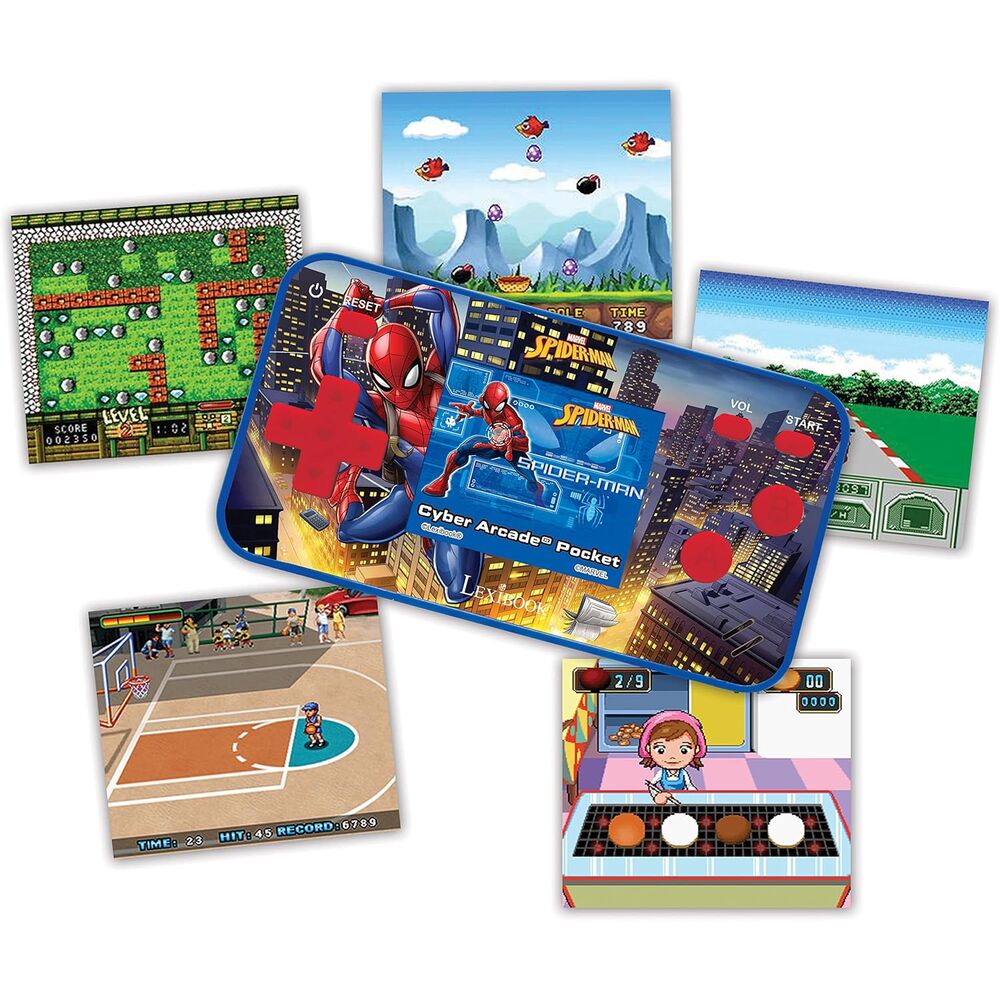 Marvel Spiderman Cyber Arcade Pocket console Nerdscape