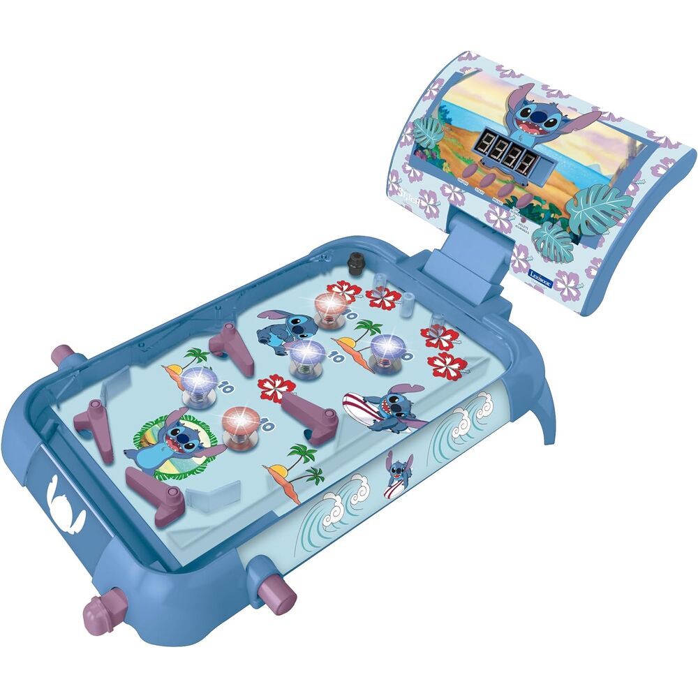 Disney Stitch Electronic Pinball table game Nerdscape