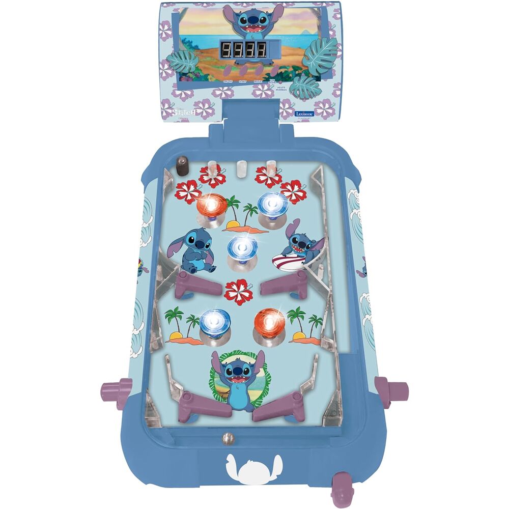 Disney Stitch Electronic Pinball table game Nerdscape
