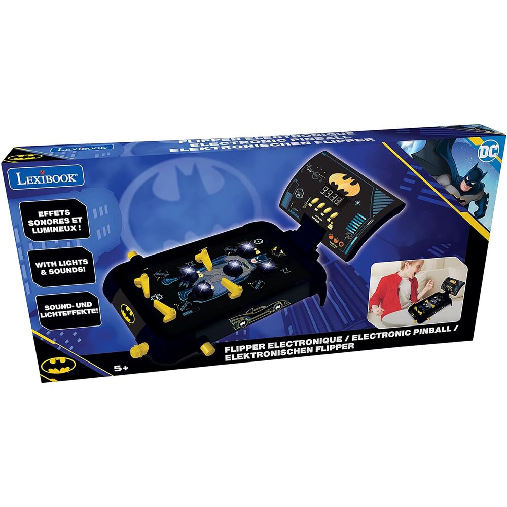 DC Comics Batman Electronic Pinball table game Nerdscape