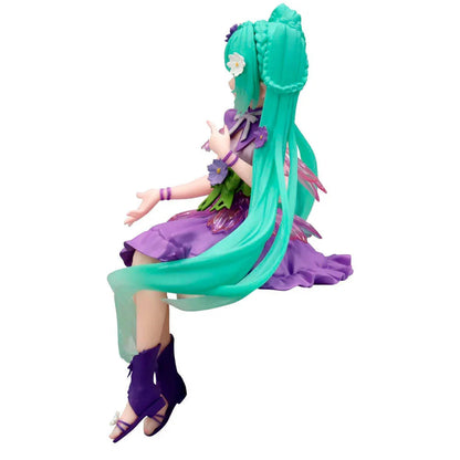 Hatsune Miku - Hatsune Miku Flower Fairy Cosmos Purple Noodle Stopper figure 14cm Nerdscape