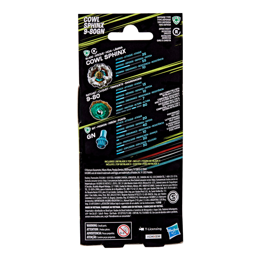 Beyblade Cowl Sphinx - Figura da Collezione - Nerdscape Nerdscape