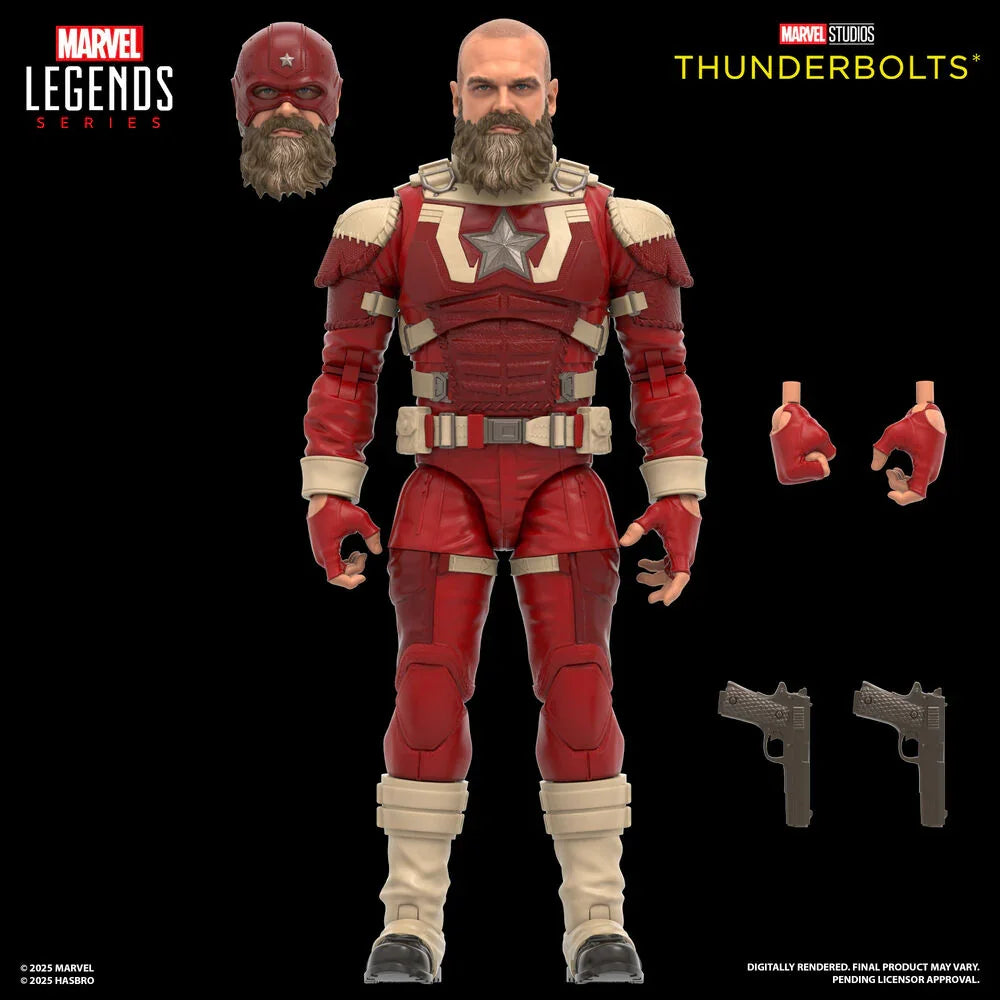 Marvel Legends Yelena Belova & Red Guardian Thunderbolts - Figura da Collezione - Nerdscape Nerdscape