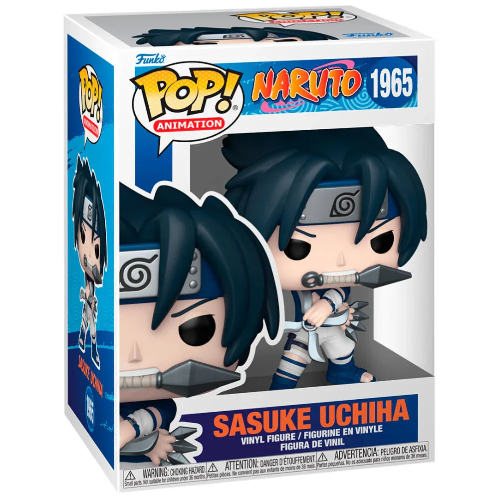 Funko Pop! Naruto Sasuke Uchiha - Figura da Collezione Vinyl Nerdscape