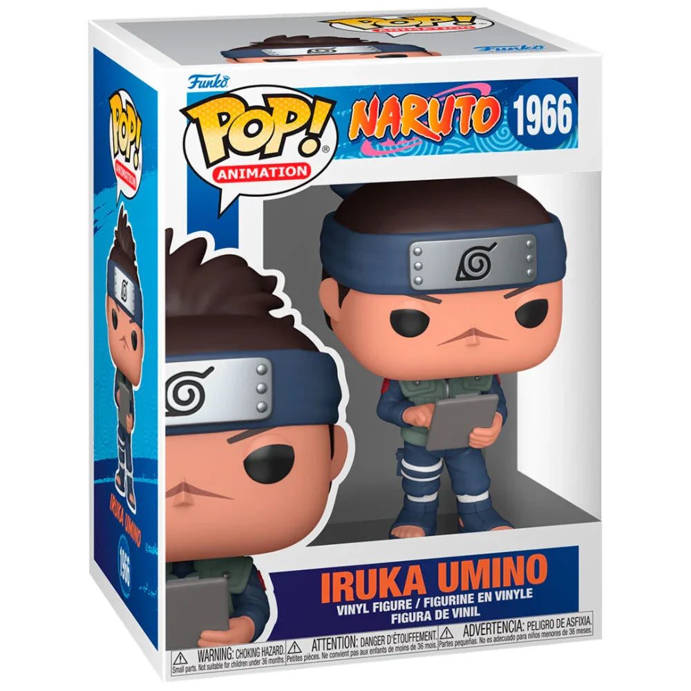 Funko Pop! Naruto Iruka Umino - Figura da Collezione Vinyl Nerdscape