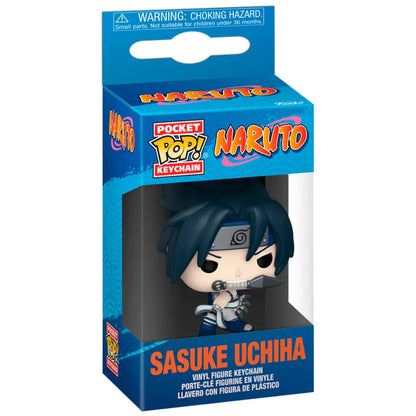 Pocket POP Keychain Naruto Sasuke Uchiha Nerdscape