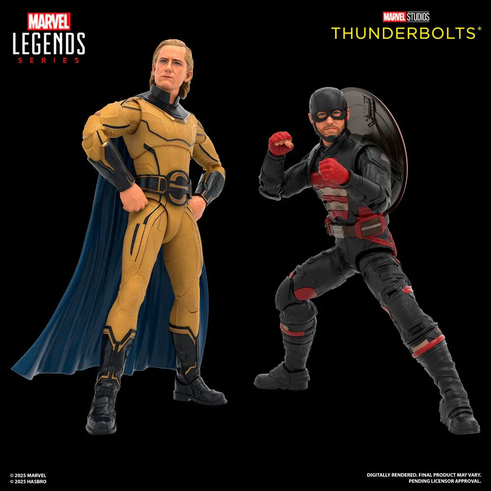 Marvel Legends John F Walker & Sentry Thunderbolts - Figura da Collezione 15cm - Nerdscape Nerdscape