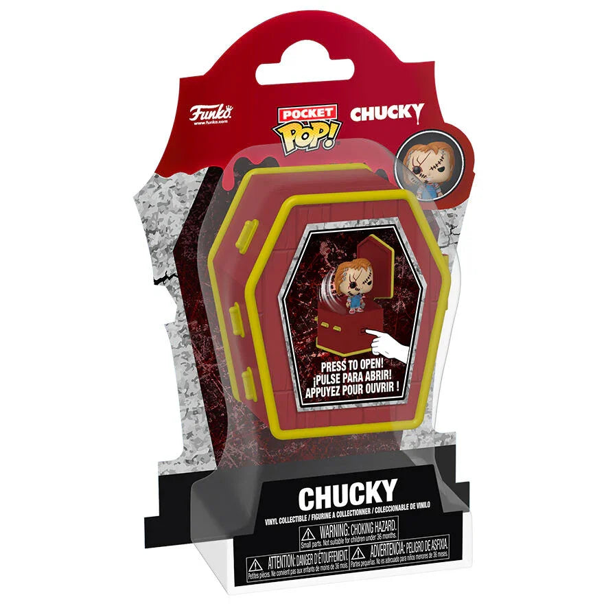 Funko Pop! Chucky Pocket POPers - Figura da Collezione Vinyl Nerdscape