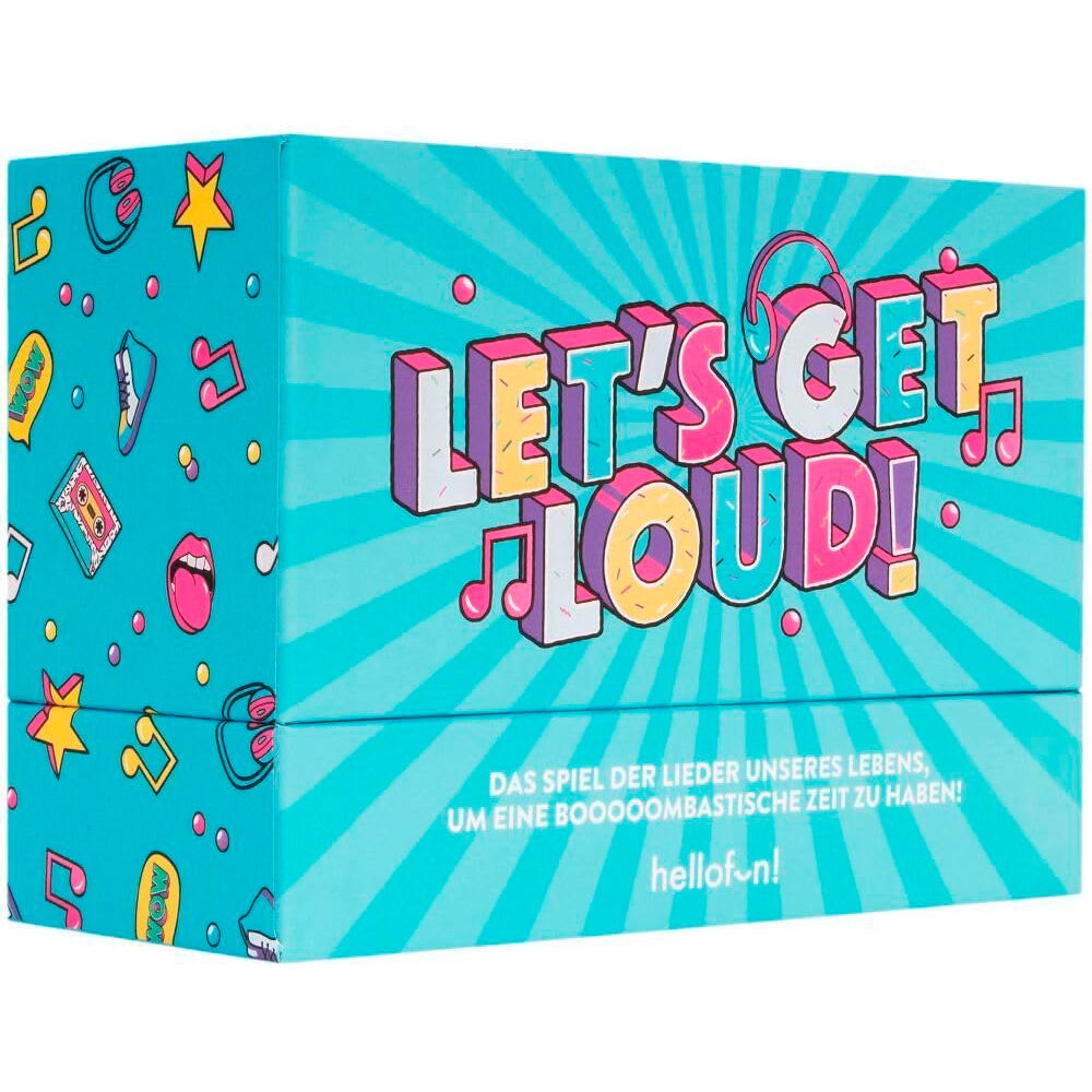 Let's Get Loud, jeu en anglais