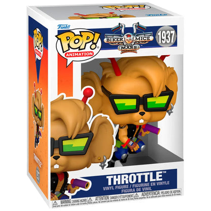 Funko Pop! Biker Mice Mars Throttle - Figura da Collezione Vinyl Nerdscape