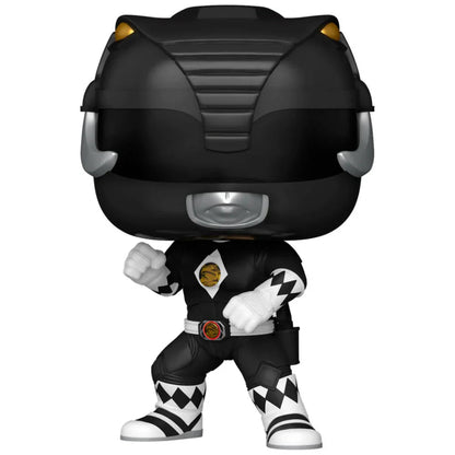Funko Pop! Mighty Morphin Power Rangers Black Ranger - Figura da Collezione Vinyl Nerdscape
