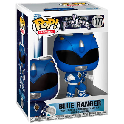 Funko Pop! Mighty Morphin Power Rangers Blue Ranger - Figura da Collezione Vinyl Nerdscape