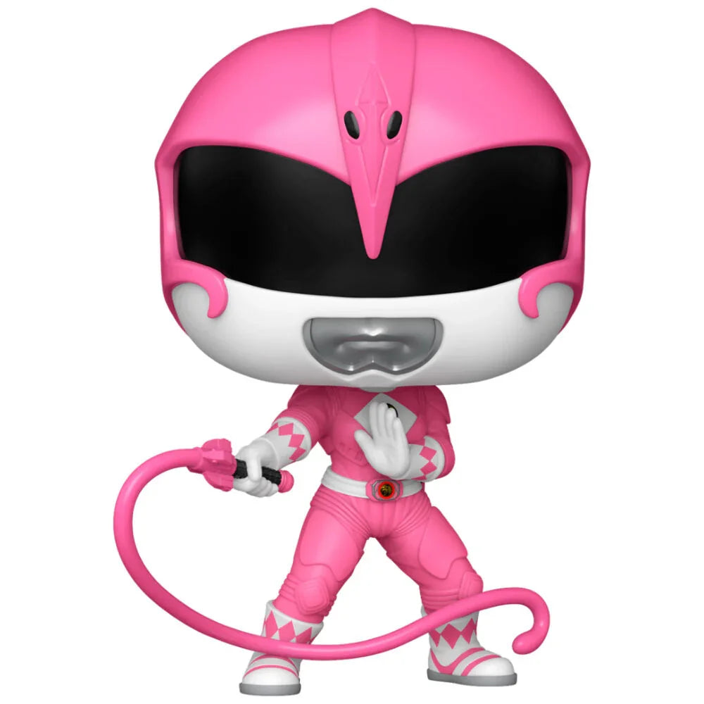 Funko Pop! Mighty Morphin Power Rangers Pink Ranger - Figura da Collezione Vinyl Nerdscape
