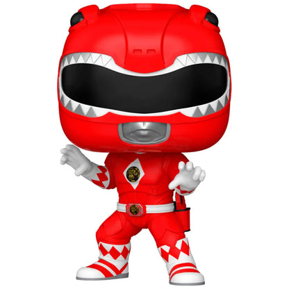 Funko Pop! Mighty Morphin Power Rangers Red Ranger - Figura da Collezione Vinyl Nerdscape