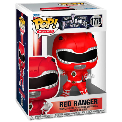 Funko Pop! Mighty Morphin Power Rangers Red Ranger - Figura da Collezione Vinyl Nerdscape