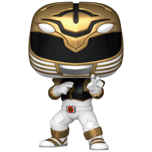 Funko Pop! Mighty Morphin Power Rangers White Ranger - Figura da Collezione Vinyl