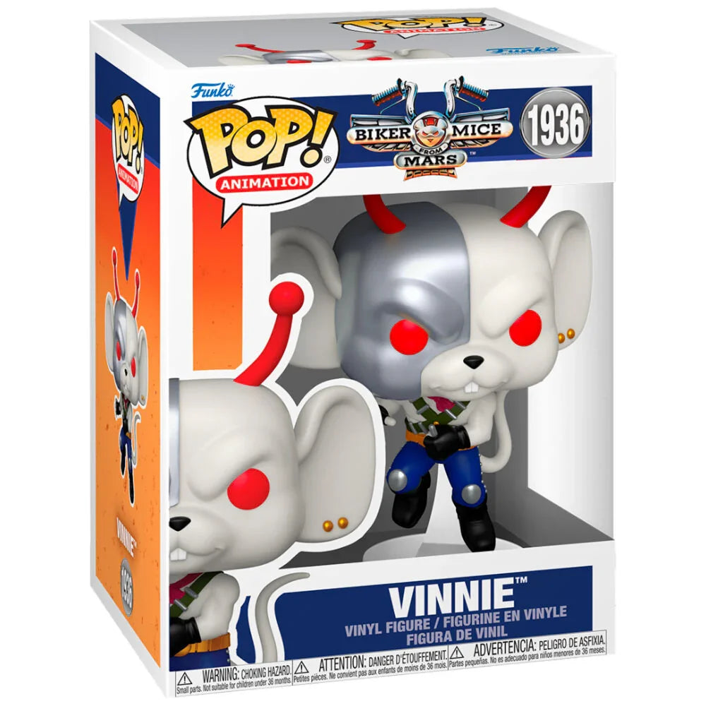 Funko Pop! Biker Mice from Mars Vinnie - Figura da Collezione Vinyl Nerdscape